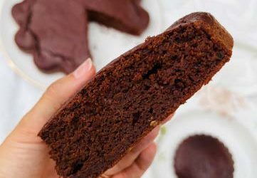 Gâteau chocolat – courgettes !